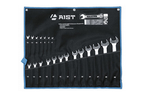Набор ключей комбинированных 7-19мм 13 пр. AIST 0010213A 00-00004694