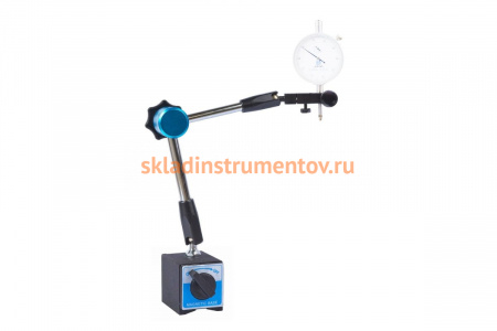 Штатив магнитный универсальный 350 мм с шаровым шарниром, усилие отрыва 80 кг ZITOM st00007