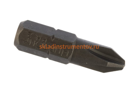 Вставка бита торцевая 1/4", Phillips, PH2, L = 25 мм KING TONY 102502P