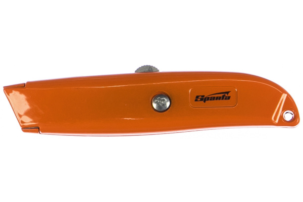 Нож, 18 мм выдвижное трапециевидное лезвие Sparta 78977