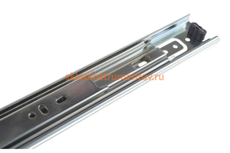 Шариковые направляющие полного выдвижения JET 342 Slide Ball Н42мм, L450мм цинк BUZ342A.450ZI99