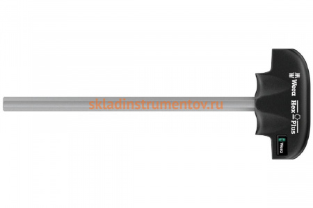 Шестигранная отвертка Wera с Т-образной рукояткой, 6 x 200 мм, WE-013310