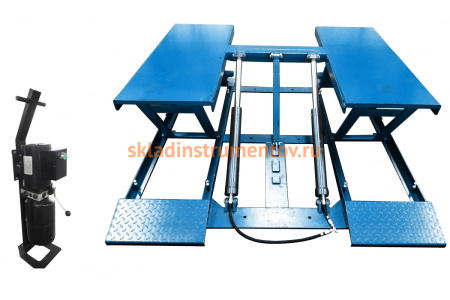 Подъемник NORDBERG ножничный, 4.5 т, 220 В N633-4.5