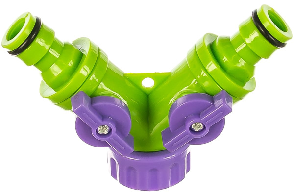 Разветвитель 2-х канальный со штуцерами (G3/4") PALISAD 66426 Разветвитель 2-х канальный со штуцерами (G3/4") PALISAD 66426