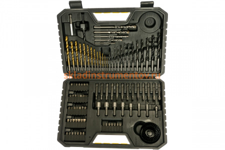 Набор сверл, коронок и бит 100 шт. Stanley STA7205