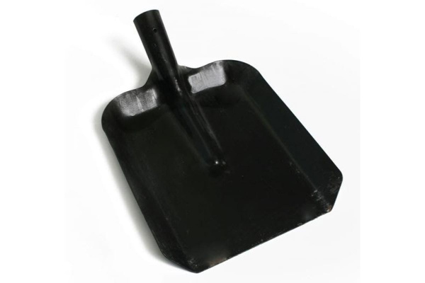 Совковая лопата без черенка ЛСП 235х275х1.6, ГОСТ 19596-87, черная Борский СПЕЦ ТЗ КПБ-230401