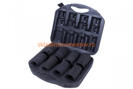 Набор торцевых головок для мультипликатора (24-41 мм; 1"; 8 шт.) МАСТАК 100-68008C