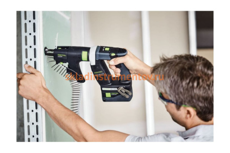 Аккумуляторный шуруповерт для гипсокартонных плит Festool DWC 18-4500 Li Basic 574747