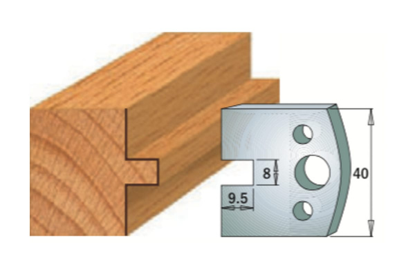 Комплект из 2-х ножей SP (40x4 мм) CMT 690.095