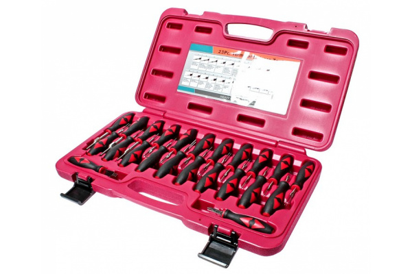 Набор для ремонта электропроводки автомобиля, 23 предмета JTC 4688