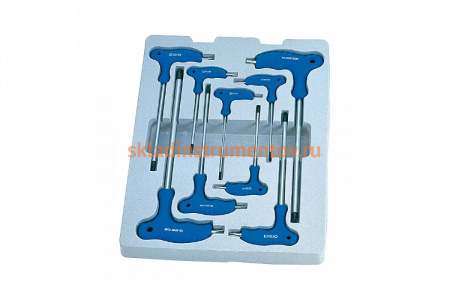 Ложемент для набора Г-образных TORX 22309PR, PVC KING TONY 842230980H