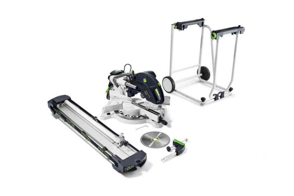 Торцовочная пила с механизмом протяжки FESTOOL, комплект KS 88 RE-Set-UG 575322