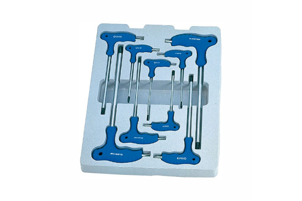 Ложемент для набора Г-образных TORX 22309PR, PVC KING TONY 842230980H