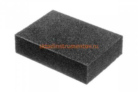 Губка шлифовальная (100х70х25 мм; Р120; полиуретан/оксид алюминия) РемоКолор 32-0-101