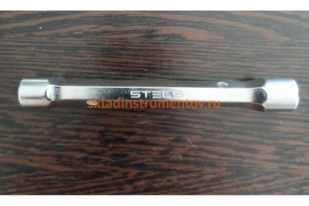 Торцевой усиленный ключ-трубка 8х10мм, CrV STELS 13768