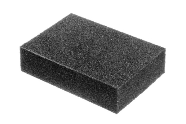 Губка шлифовальная (100х70х25 мм; Р120; полиуретан/оксид алюминия) РемоКолор 32-0-101