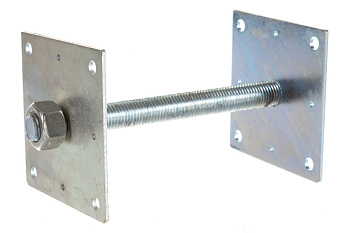 Регулировочная стойка ЗУБР Анкер 140х140х250мм х М24 310266-140