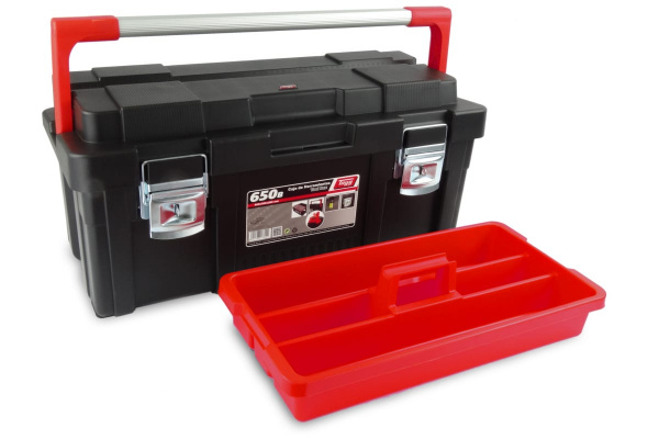 Ящик для инструментов 650x300x295мм + лоток Tayg 172007