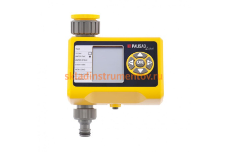 Электронный таймер для полива PALISAD LUXE 66198