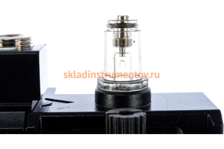 Блок подготовки воздуха: влагоотделитель, регулятор, лубрикатор (3000 л/мин; 10 бар; 1/2") WIEDERKRAFT WDK-70240