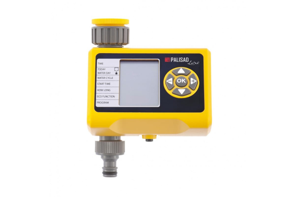 Электронный таймер для полива PALISAD LUXE 66198