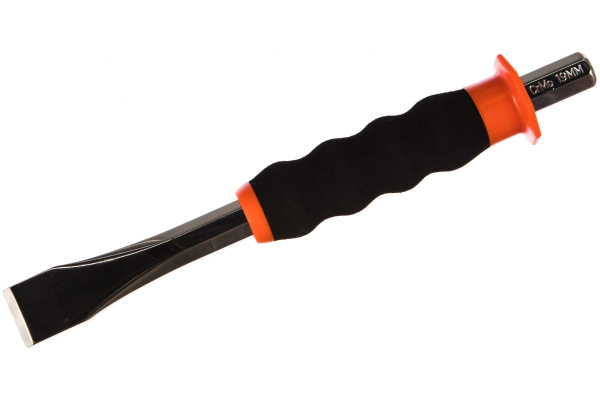 Плоское зубило с пластиковой рукояткой 19мм JTC-5414-19