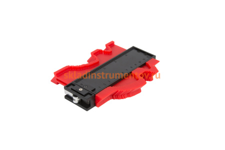 Шаблон для копирования 125 мм (кузовная линейка) WIEDERKRAFT с системой фиксации WDK-65420