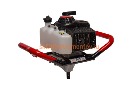 Ледобур для зимней рыбалки ADA GroundDrill-7 ICE FISHERMAN в комплекте со шнеком Ice Drill 150 (1000 мм)