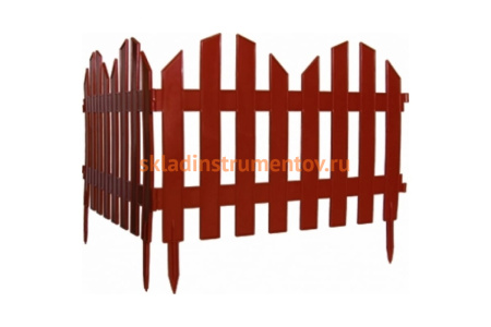 Белый декоративный забор MATRIX Ренессанс Россия 65020, 285 х 442 мм