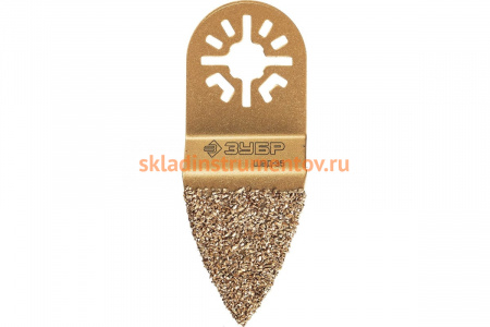 Шлифовальная насадка дельтовидная ШВД-35 (35 мм) Зубр 15563-35