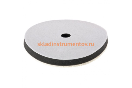 Насадка полировальная под липучку, 180 мм, шерстяная нить MATRIX 75964