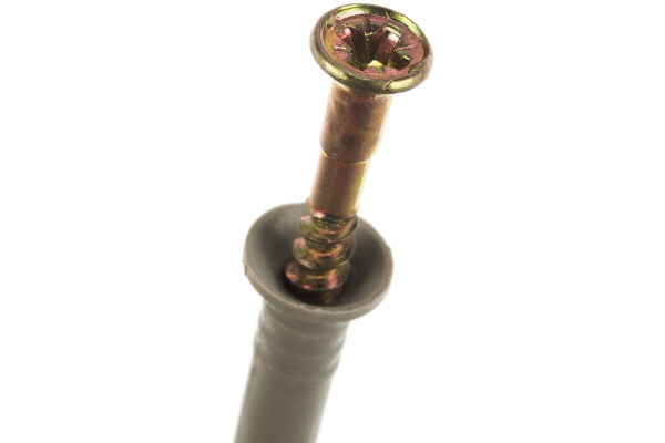 Дюбель-гвоздь полипропиленовый с потайным бортиком 1600 шт. (6х50 мм; ТФ0) Зубр 4-301340-06-050