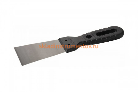 Стальной шпатель с пластмассовой ручкой, 55мм STAYER 1006-055