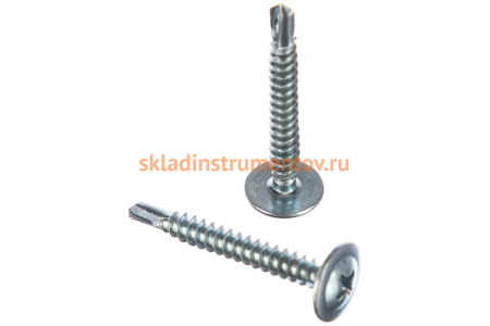 Саморезы с прессшайбой и сверлом по листовому металлу 250 шт. (4,2х32 мм; PH2) ЗУБР 4-300211-42-032