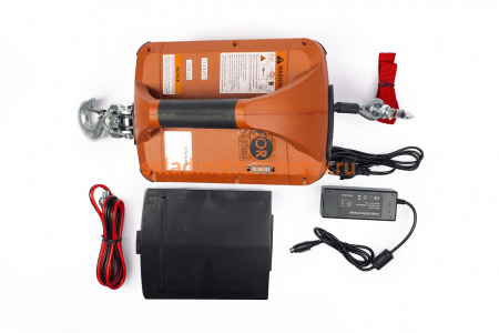Электрическая переносная лебедка TOR SQ-04 250 кг 8,0 м 220 В с пультом 1140256