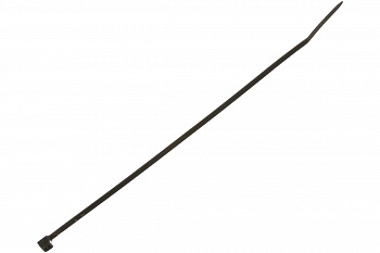 Нейлоновые хомуты Зубр черные, 2.5x150 мм, 100 шт. 309030-25-150