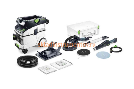 Шлифовальная машинка FESTOOL PLANEX LHS225-SW с пылеудаляющим аппаратом CTL36 Set 575448