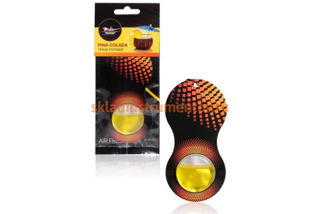 Подвесной ароматизатор Airline Восьмерка, пина колада AF-D01-PC