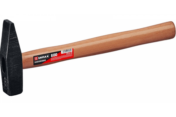 Слесарный молоток с деревянной рукояткой MIRAX 600 20034-06