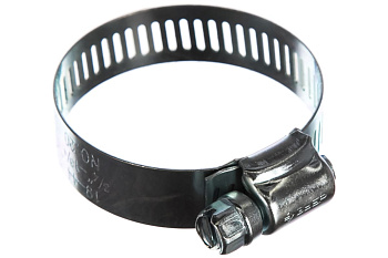 Стальные хомуты Зубр МАСТЕР с просечной лентой ПЛ-12,7, 19-44мм, 100шт 37805-019-44-100