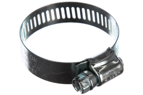 Стальные хомуты Зубр МАСТЕР с просечной лентой ПЛ-12,7, 19-44мм, 100шт 37805-019-44-100