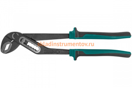 Переставные клещи с коробчатым захватом, двухкомпонентные рукоятки, 250 мм Jonnesway P28110 49407