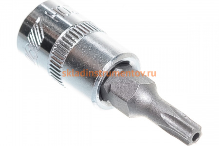 Бита-головка с отверстием 1/4” TORX T20Hх37мм JTC 23520