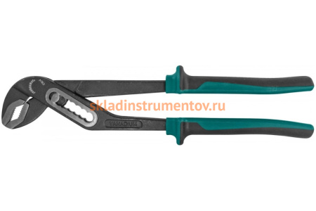 Переставные клещи с коробчатым захватом, двухкомпонентные рукоятки, 250 мм Jonnesway P28110 49407