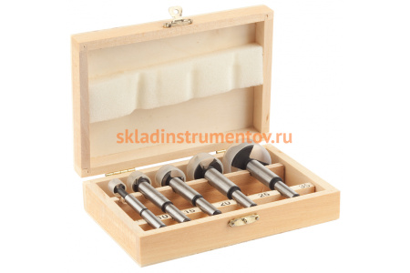 Набор сверл Форстнера по дереву Мастер (5 шт; 10-35 мм) Зубр 2994-H5_z01