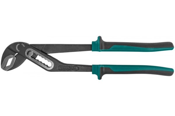 Переставные клещи с коробчатым захватом, двухкомпонентные рукоятки, 250 мм Jonnesway P28110 49407