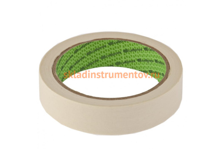 Малярная лента СИБРТЕХ эконом, 25мм, на бумажной основе 88883