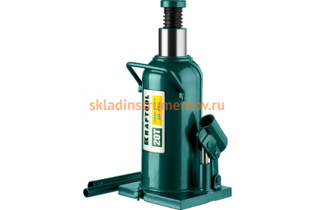 Гидравлический бутылочный домкрат 20т, 244-478мм, KRAFTOOL Kraft-Lift 43462-20_z01