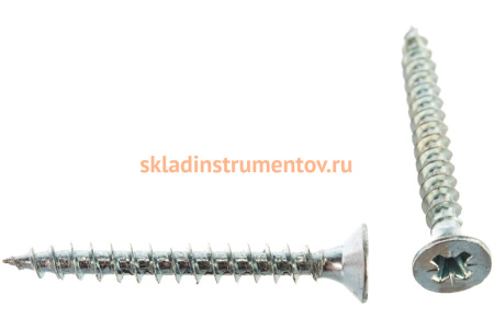 Универсальные шурупы для дерева, ДСП, ДВП Зубр оцинкованные, PZ, 4,0x35мм, ТФ1, 350 штук 4-300371-40-035