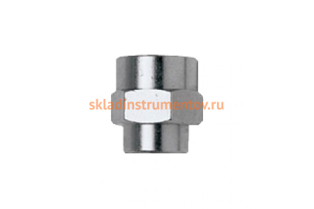 Муфта цилиндрическая мама 1/4" - мама 3/8" (блистер) 1226/5 F1/4*F3/8" GAV 7054500